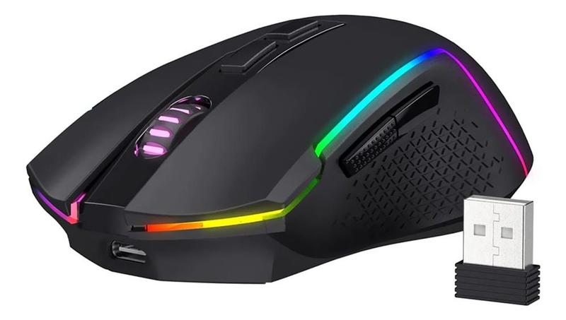 Imagem de Mouse para jogos RGB sem fio Redragon M693 Trident 8000 Dpi