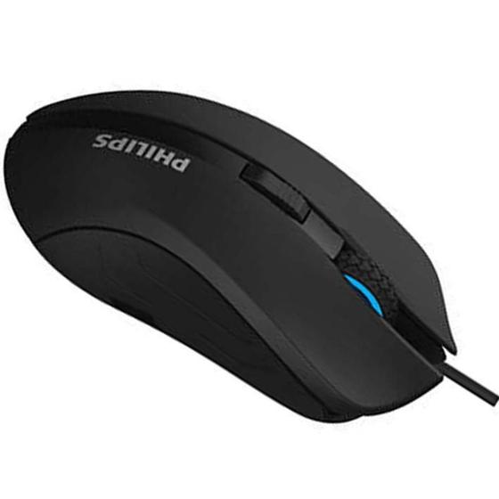 Imagem de Mouse Philips Gamer Jogo Rgb Usb 2.0 Com Fio 2400 Dpi Spk9313