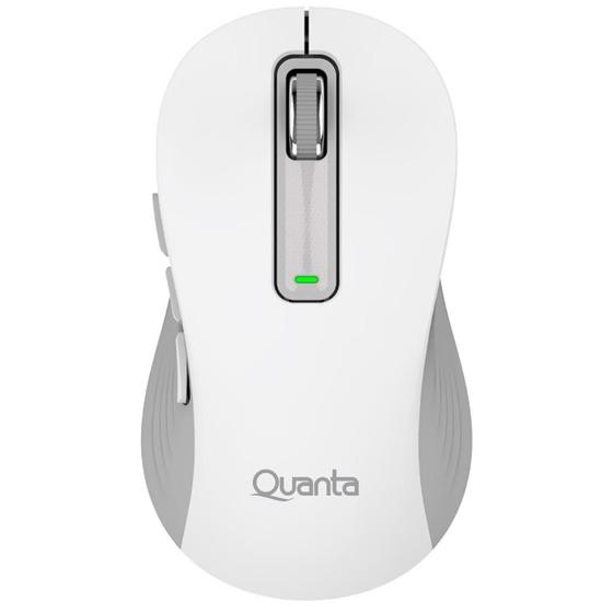 Imagem de Mouse Quanta Click Go QTMOI40 - Sem Fio - 1600DPI - Branco