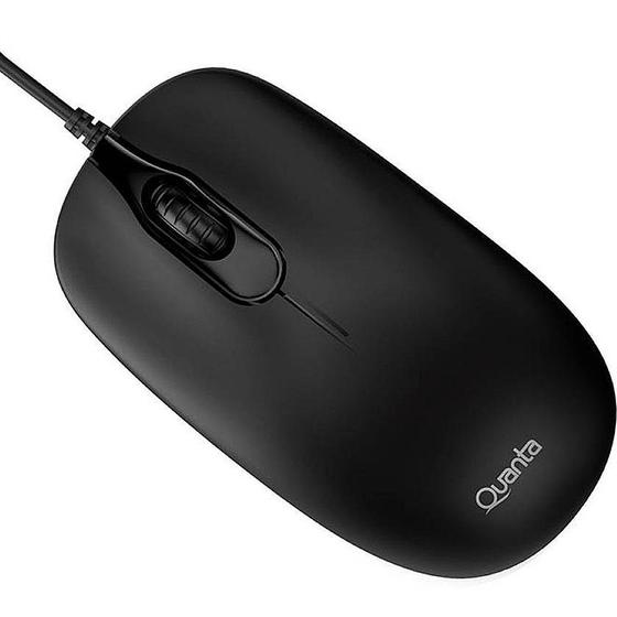 Imagem de Mouse Quanta QTMO10 USB - Preto