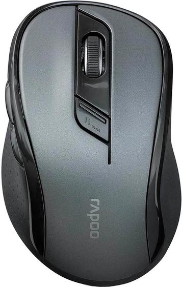 Imagem de Mouse Rapoo M500 Silent Multi - Mode Wireless 2.4GHZ Black