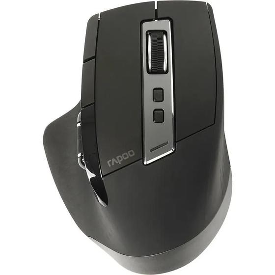 Imagem de Mouse Rapoo Mt750S Wireless Preta Sem Fio