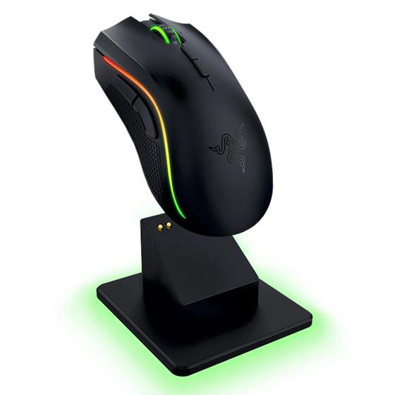 Mouse Razer Mamba Chroma Wireless / 16000 Dpi - Preto (01360100) Menor preço em Mouse Razer Mamba Chroma Wireless / 16000 Dpi - Preto (01360100)