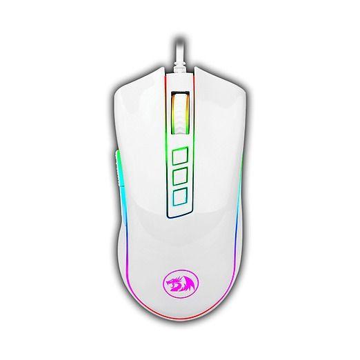 Imagem de Mouse redragon gamer cobra white m711-w white