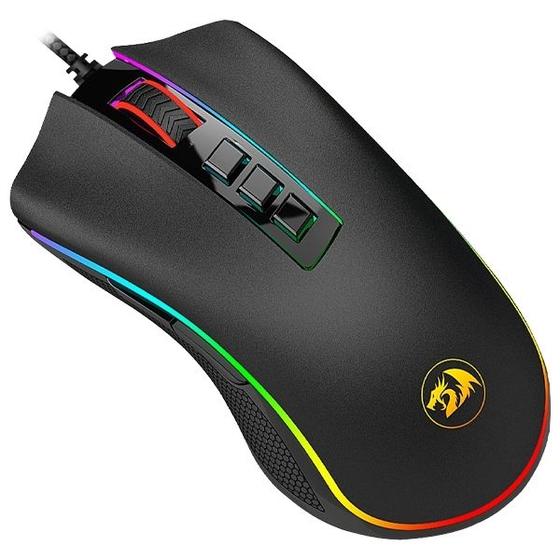 Imagem de Mouse Redragon M711 Cobra 10000DPI RGB Preto