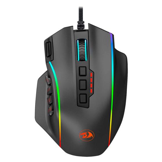 Imagem de Mouse Redragon M901-k-2 Perdition 4 12400dpi Rgb Programável