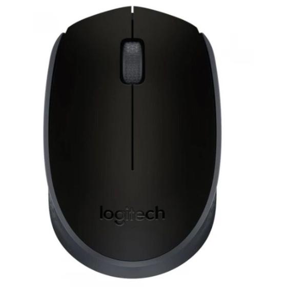 Imagem de Mouse S/ Fio Logitech M170 Preto/Cinza