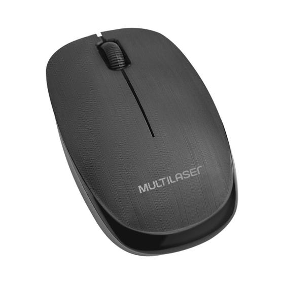 Imagem de Mouse S/ Fio Multilaser Mo251 Preto Sensor De Alta Precisão