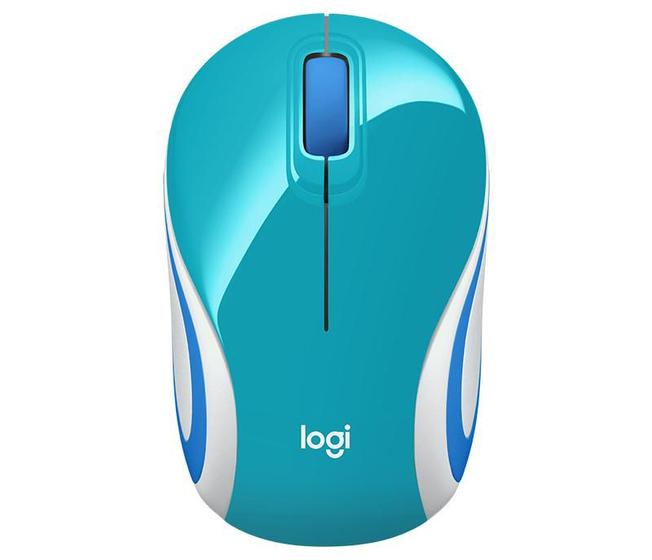 Imagem de Mouse sem fio 2.4Ghz 1000 dpi 3 Botões, Mini com Design Ambidestro , Logitech M187 - 910-005363