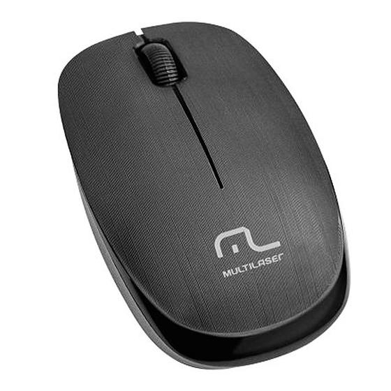 Imagem de Mouse Sem Fio 2.4ghz 1200 Dpi Preto Mo251 Multilaser