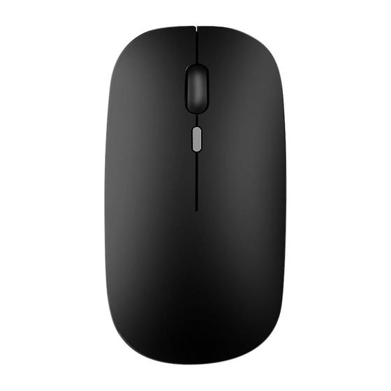 Imagem de Mouse Sem Fio 2.4GHz + Bluetooth 5.1 - 1600 DPI - Recarregável e Silencioso