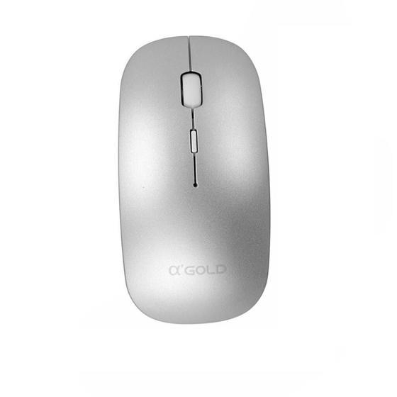 Imagem de Mouse Sem Fio 2.4ghz Recarregável Usb Ergonômico Com 3 Tipos DPI