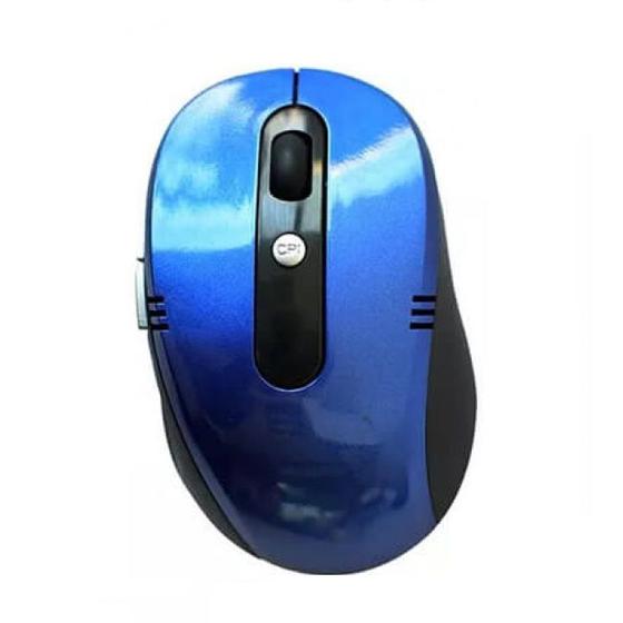 Imagem de Mouse Sem Fio 2.4ghz Wireless - Cor Azul