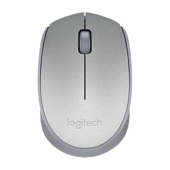 Imagem de Mouse sem Fio 2,4GHZ M170 Prata Logitech