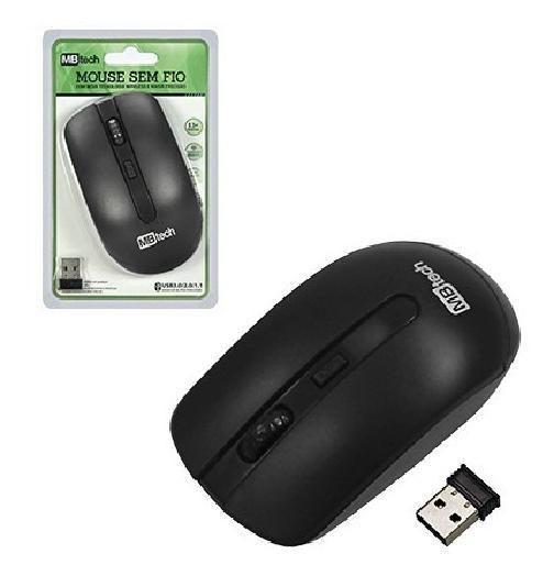 Imagem de Mouse Sem Fio 3200 Dpi 2.4Ghz Usb 3.0 4 Botões