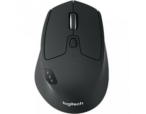 Mouse Bluetooth Óptico Led 1000 Dpis Triathlon M720 910-004790 Logitech