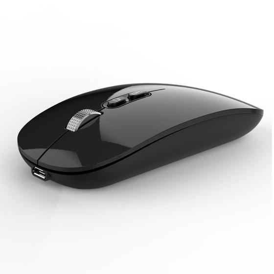 Imagem de Mouse Sem Fio Bluetooth Recarregavel Compatível Com Macbook Air Pro