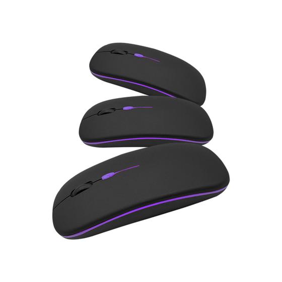Imagem de Mouse Sem Fio Bluetooth Rgb Bateria Recarregável 3x