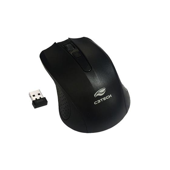 Imagem de Mouse sem fio c3tech m-w20bk preto