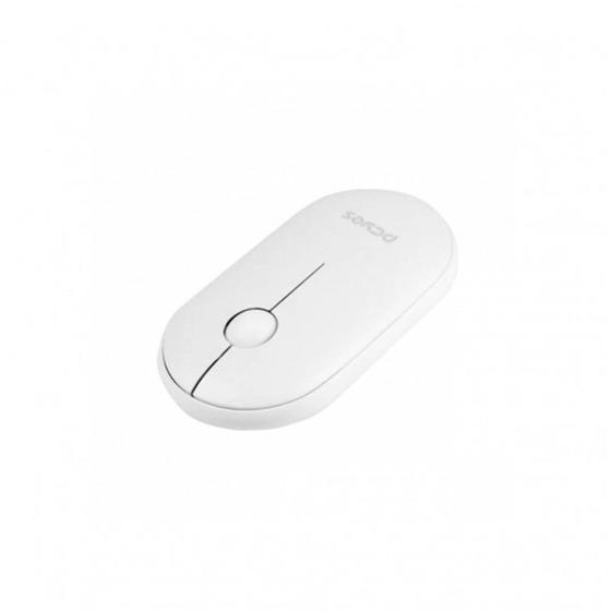 Imagem de Mouse Sem Fio College White Multi Device Silent Click 1600 Dpi PMCWMDSCW Pcyes