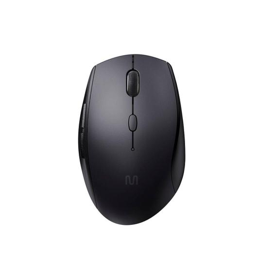Imagem de Mouse sem fio ergonomico conexao usb 1600dpi mo381