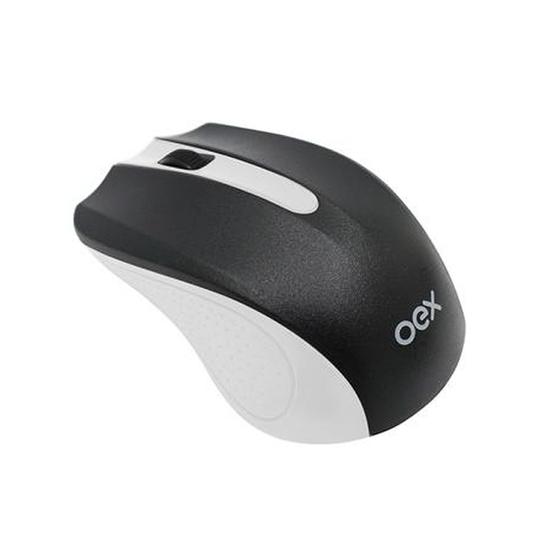 Imagem de Mouse Sem Fio Experience, Brancoe e Preto MS404 - OEX