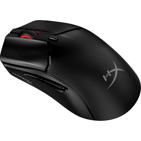 Imagem de Mouse sem Fio Gamer HyperX Pulsefire Haste 2 Mini, RGB LED, 650 IPS, Bluetooth 5.1, Wireless, Preto - 7D388AA