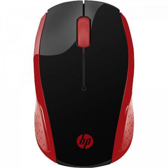 Imagem de Mouse Sem Fio HP X200 OMAN 1000 DPI Vermelho