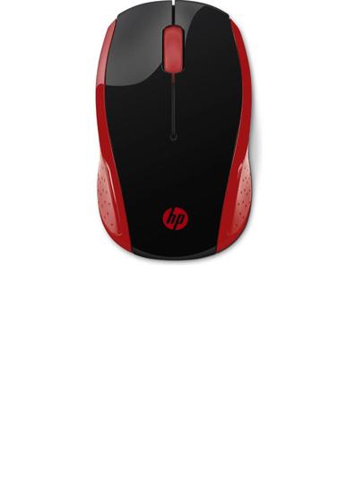 Imagem de Mouse Sem Fio HP X200 OMAN 1000 DPI Vermelho