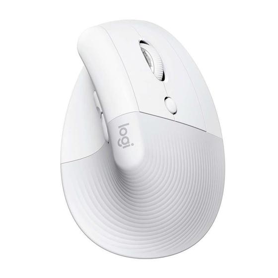 Mouse Sem Fio Logitech Lift, 4000 DPI, 6 Botões, Bluetooth, Ergonômico, USB, Branco - 910-006469 é boa?