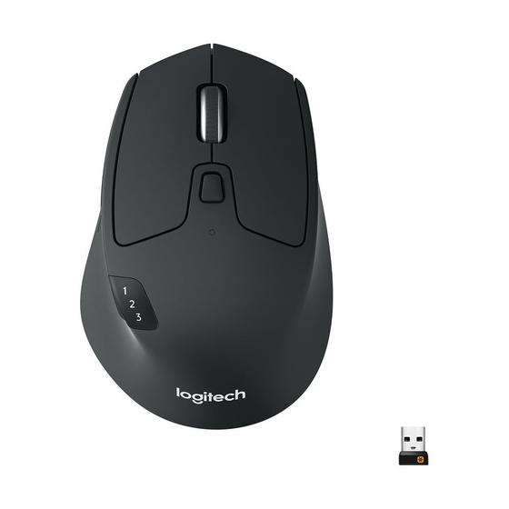 Imagem de Mouse sem Fio Logitech M720 Triathlon com USB Unifying ou Bluetooth com Easy-Switch para até 3 Dispositivos e Pilha Inclusa - 910-004790