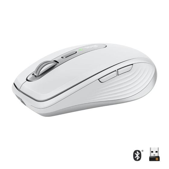 Mouse Bluetooth Óptico Led Mx Anywhere 3 910-006206 Logitech