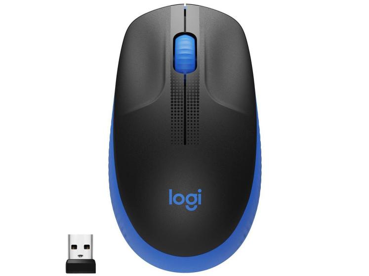 Mouse sem Fio Logitech Óptico 1000DPI Menor preço em Mouse sem Fio Logitech Óptico 1000DPI