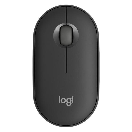 Imagem de Mouse Sem Fio Logitech Pebble 2 M350s, USB Logi Bolt ou Bluetooth e Pilha Inclusa, com Clique Silenc
