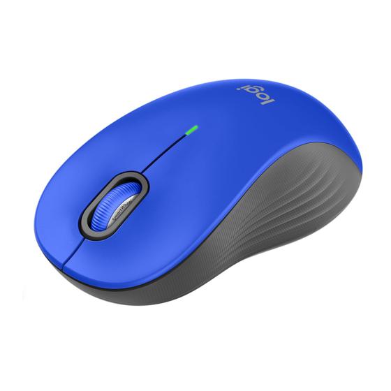 Imagem de Mouse sem fio Logitech Signature M550 L tamanho completo azul