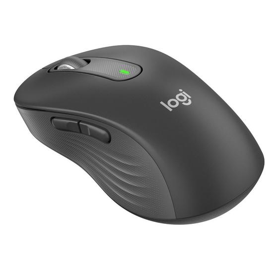 Imagem de Mouse Sem Fio Logitech Signature M650 L Bluetooth Preto 1000 DPI - 910-006231