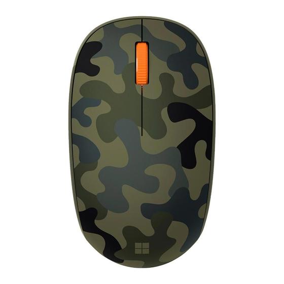Imagem de Mouse Sem Fio Microsoft Bluetooth Verde Camuflado 8KX-00003