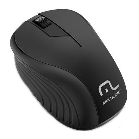 Imagem de Mouse sem fio MO212 Preto Multilaser