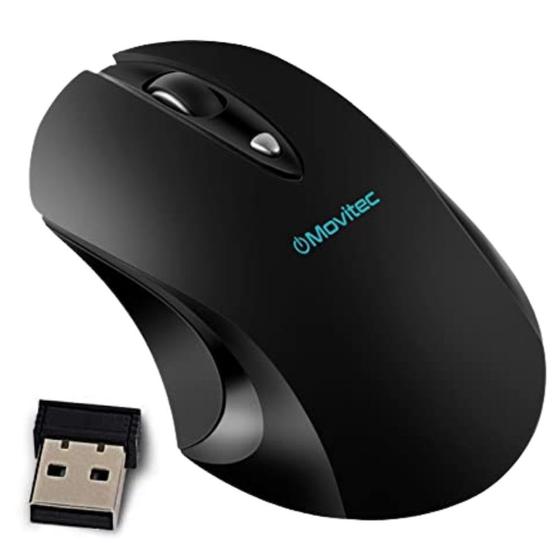 Imagem de Mouse Sem Fio Movitec OMW-03, Preto - OMW-03