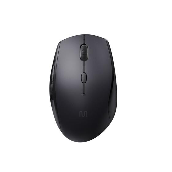 Imagem de Mouse Sem Fio Ms400 Conexao Usb 1600dpi 6 Botoes Design Ergonomico Com Pilha Aa Mo381