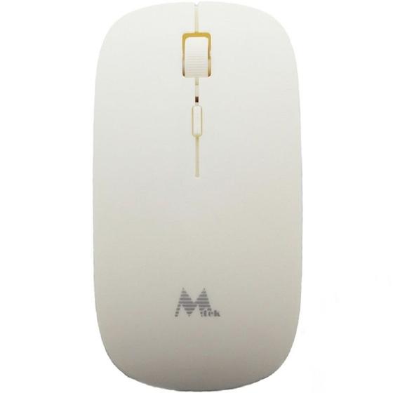 Imagem de Mouse Sem Fio Mtek MW-4W350W - Branco