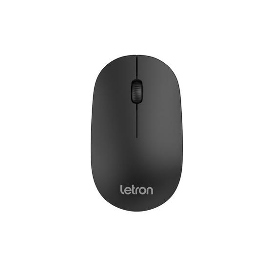 Mouse Sem Fio Office Slim Preto Wireless Ergonômico Óptico Letron Menor preço em Mouse Sem Fio Office Slim Preto Wireless Ergonômico Óptico Letron