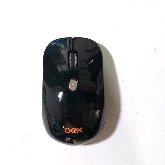 Imagem de Mouse Sem Fio Óptico 1600 Dpi Ms401 Oex Cor Preto