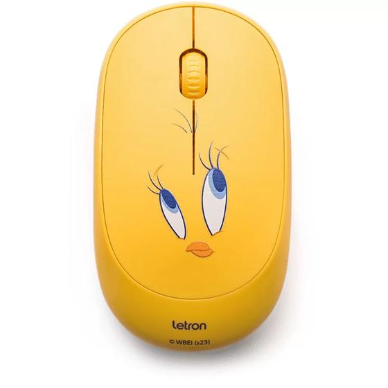 Imagem de Mouse sem Fio Piu Piu Looney Tunes - Letron