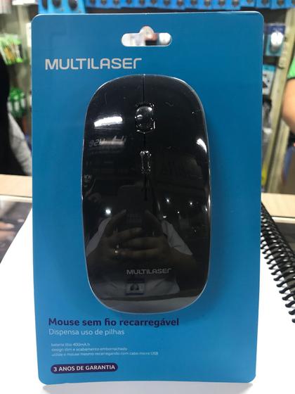 Imagem de Mouse sem Fio Recarregável - Multilaser