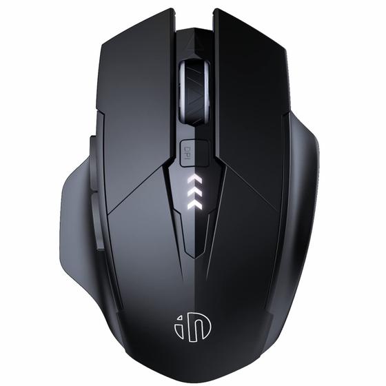 Imagem de Mouse Sem Fio Recarregável Uineer 2.4G - Compatível com Laptop e USB