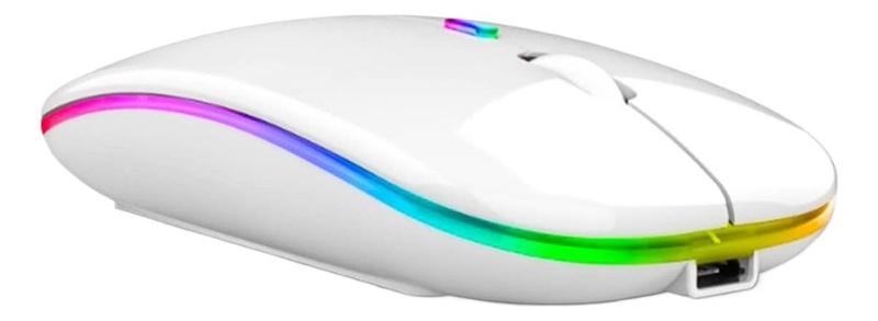 Imagem de Mouse Sem Fio Recarregável Wireless 2 Em 1 Óptico Compativel Para Pc