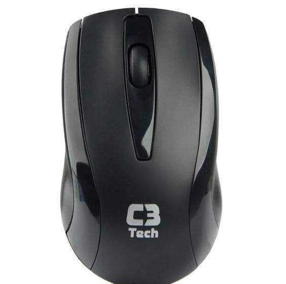 Imagem de Mouse sem fio USB C3 Tech M-W21 BK