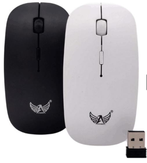 Imagem de Mouse Sem Fio USB Optico Wireless 10 metros 1200 DPI