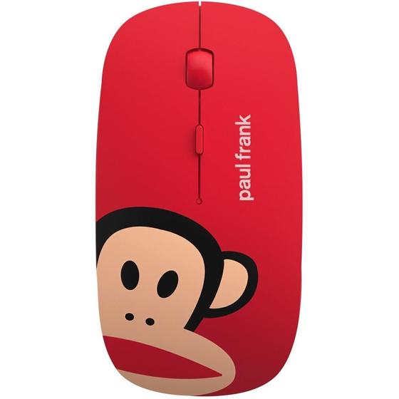 Imagem de Mouse Sem Fio Wiwu Paul Frank WM102 1600DPI - Vermelho